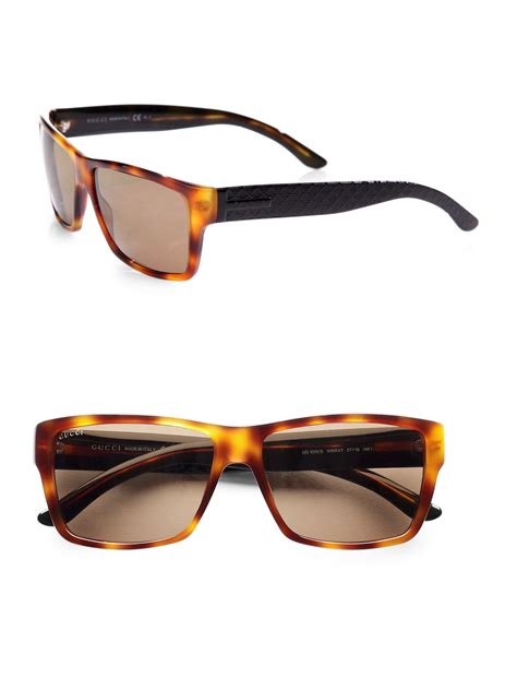 gucci tortoise shell glasses frames|gucci rimless glasses for men.